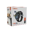 PORODO VISTA SMART WATCH WITH CAMERA BLACK DIAL & BLACK STRAP