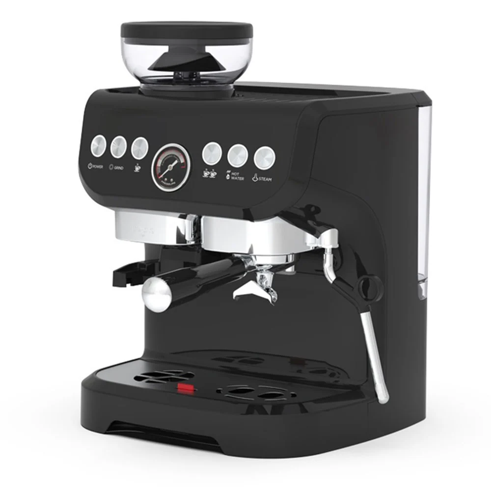 LEPRESSO EXPRESSO COFFE MAKER WITH BEAN GRINDER BLACK