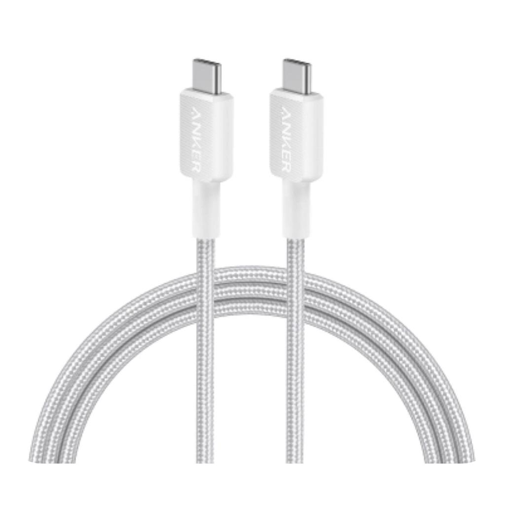 ANKER 322 USB C TO USB C CABLE 3FT BRAIDED