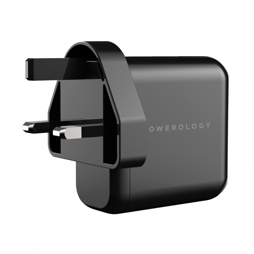 POWEROLOGY EU compact 3 output gan charger 65W