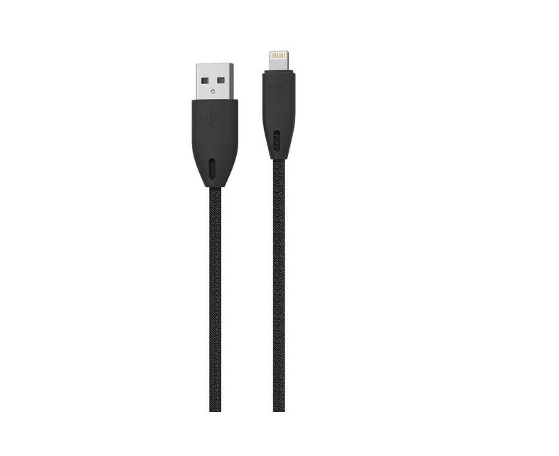 كابل USB A إلى Lightning محبوك من باورولوجي