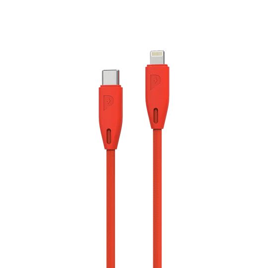 POWEROLOGY braided usb c to lightning