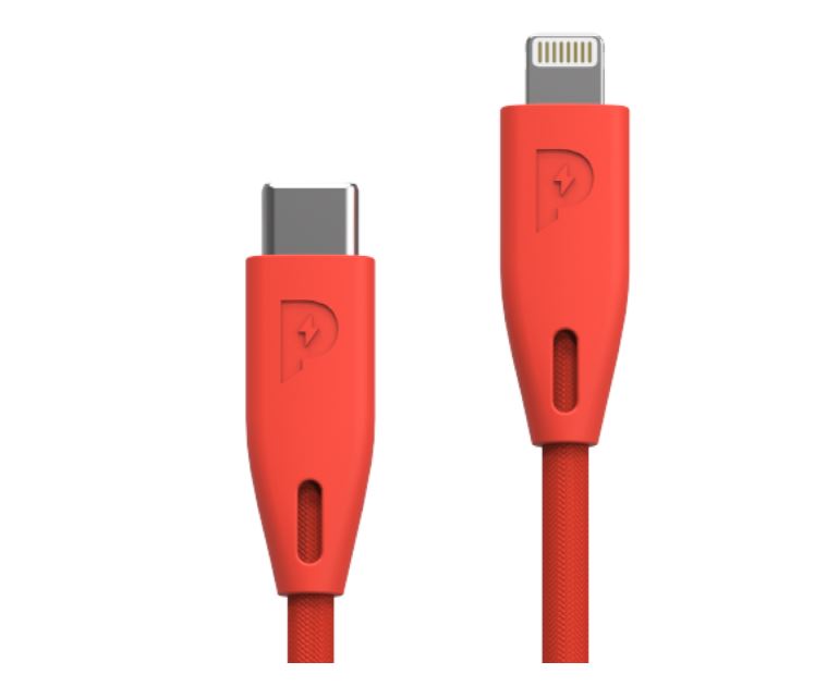 POWEROLOGY braided usb c to lightning