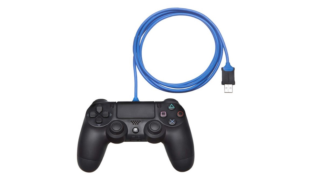 Playstation DUALSHOCK 4 CONTROLLER WITH CABLE