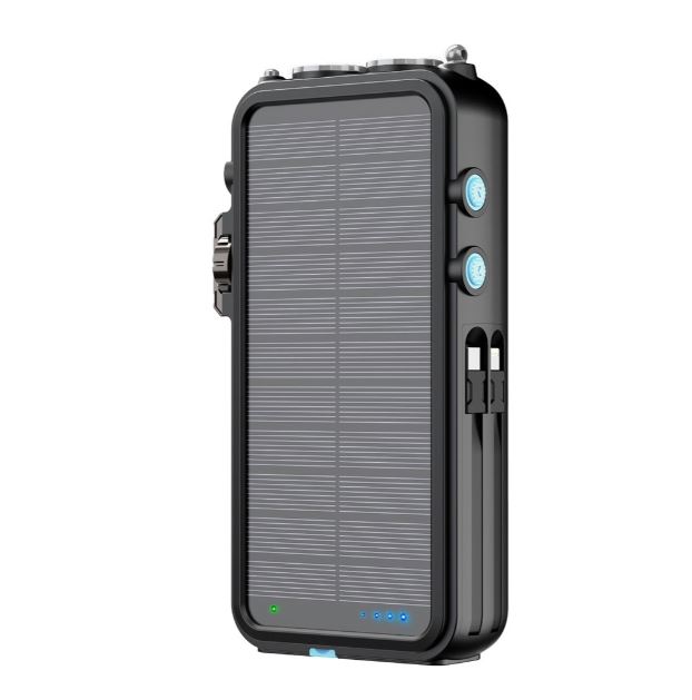 Powerology 16000mAh Solar Power Bank