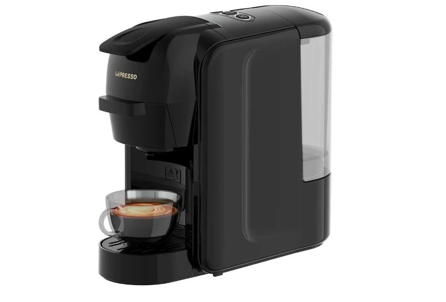 LePresso Lieto 3 in 1 Multi-Capsule Coffee Machine  Compatible with Nespresso, Dolce Gusto & Powder Coffee