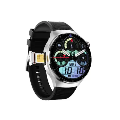 PORODO VISTA SMART WATCH WITH CAMERA BLACK DIAL & BLACK STRAP