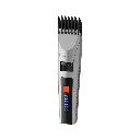 PORODO LIFESTYLE RECHARGEABLE LED DISPLAY HAIR CLIPPER WITH TWO CUTTING MODES 1200MAH GREY